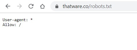 Robots thatware