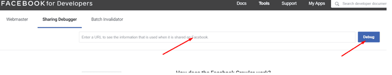 facebook debugger